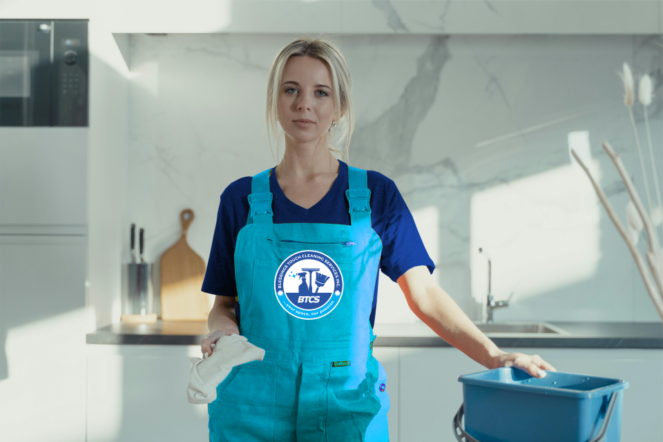 Satisfied customer after professional cleaning